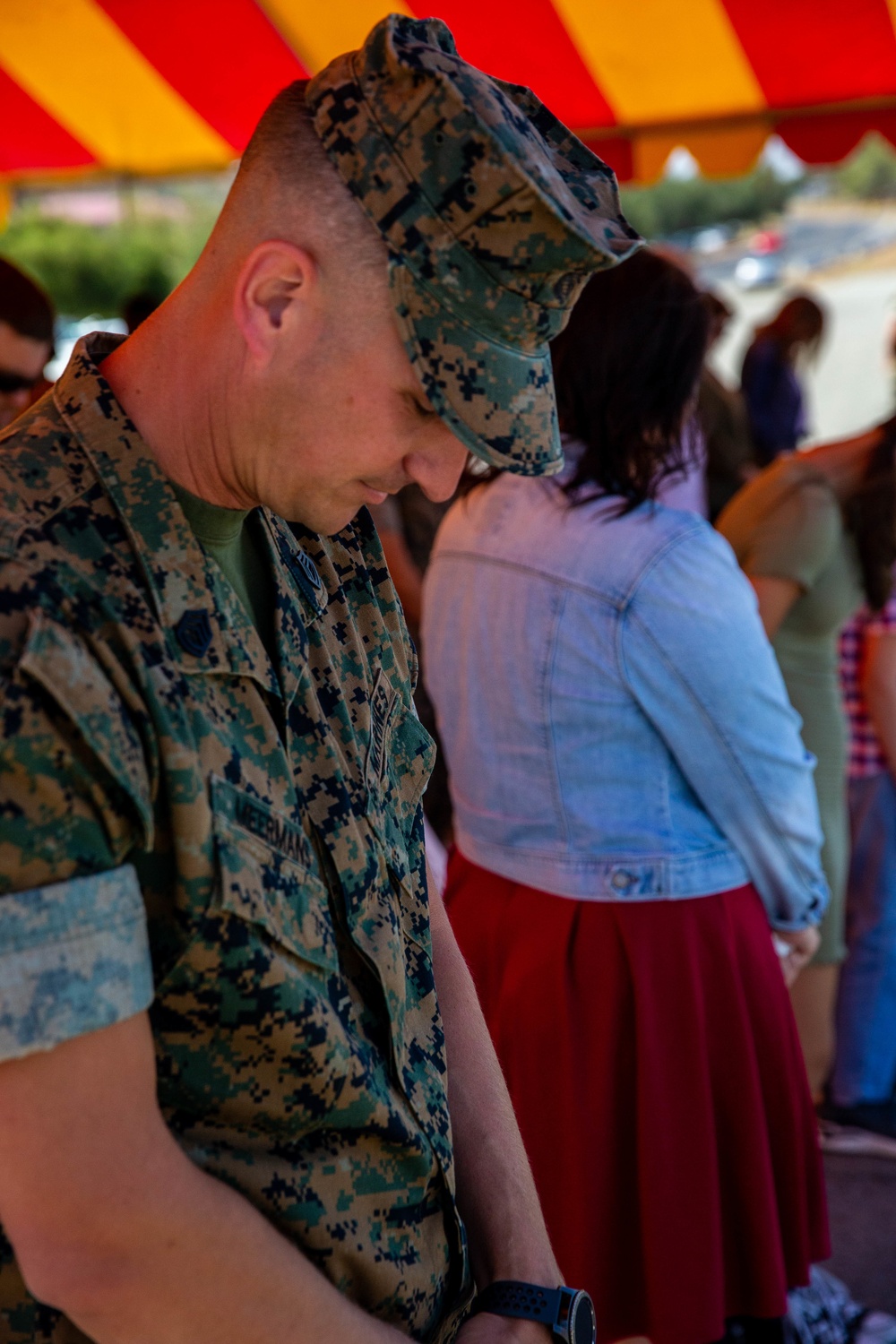 Gunnery Sgt. Michael Meerman retirement ceremony