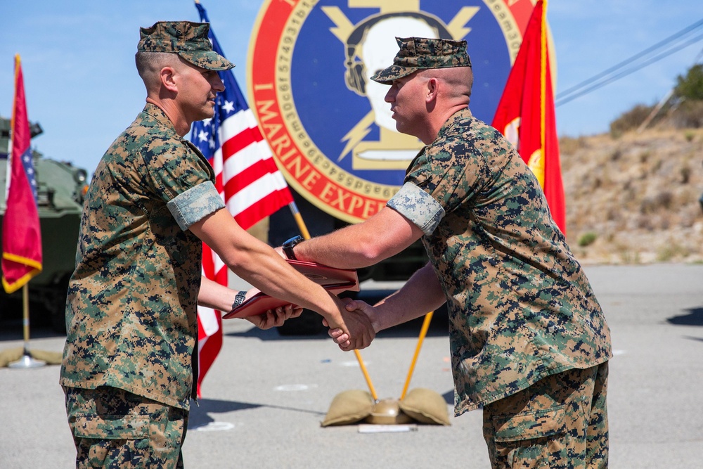 Gunnery Sgt. Michael Meerman retirement ceremony