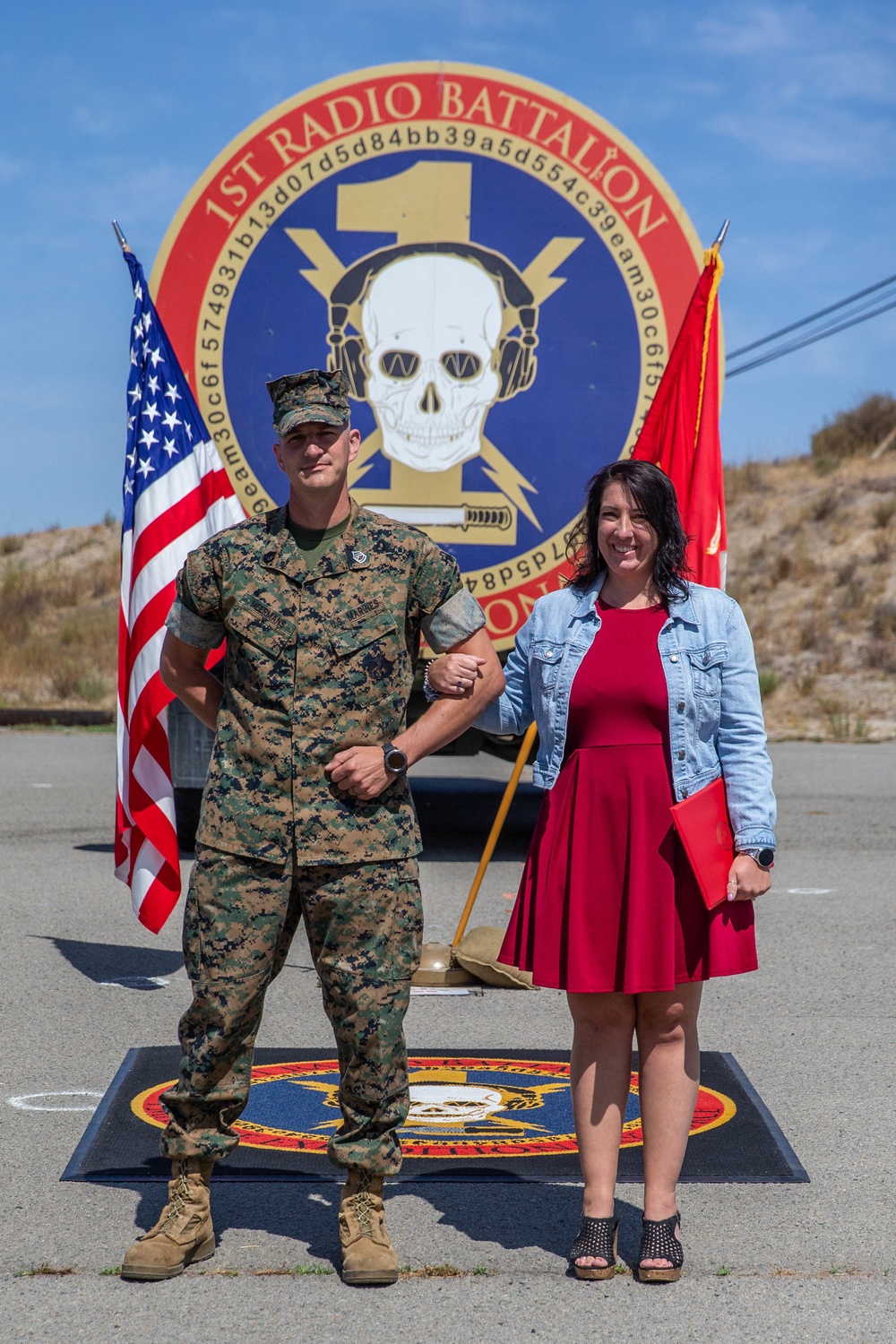 Gunnery Sgt. Michael Meerman retirement ceremony