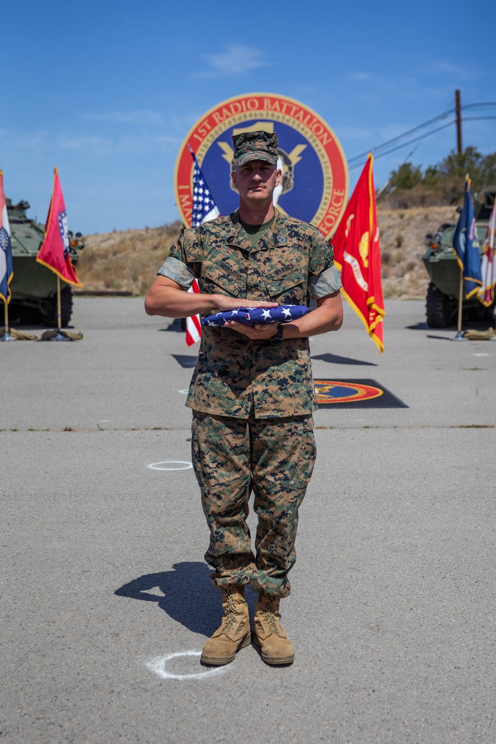 Gunnery Sgt. Michael Meerman retirement ceremony