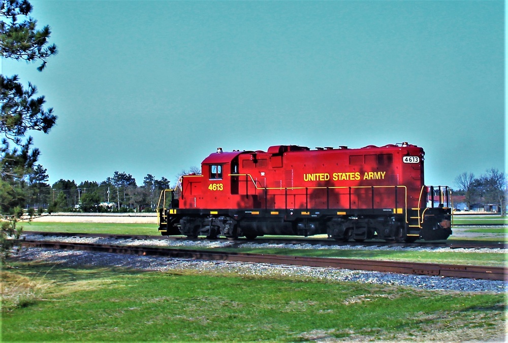 Locomotive at Fort McCoy