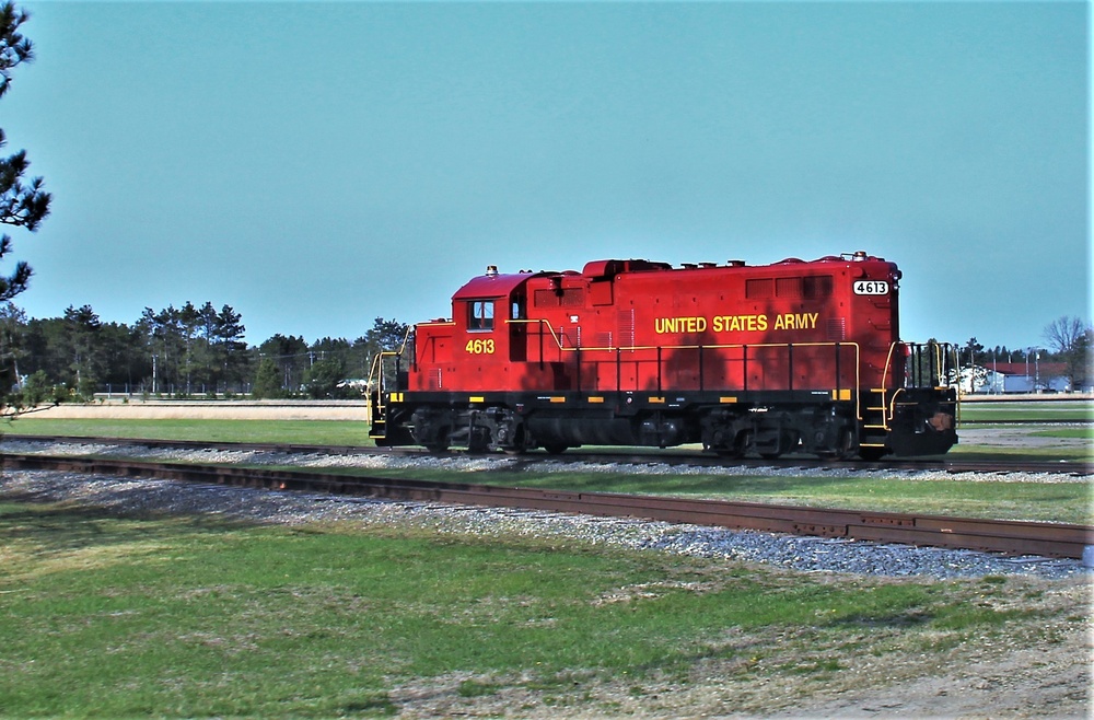 Locomotive at Fort McCoy