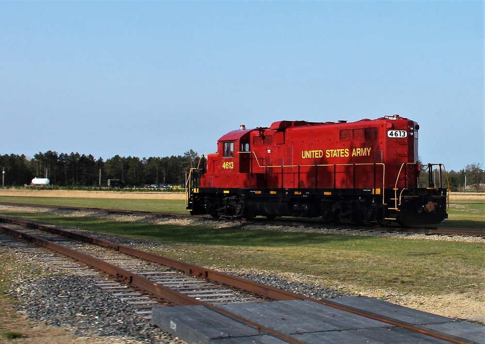 Locomotive at Fort McCoy