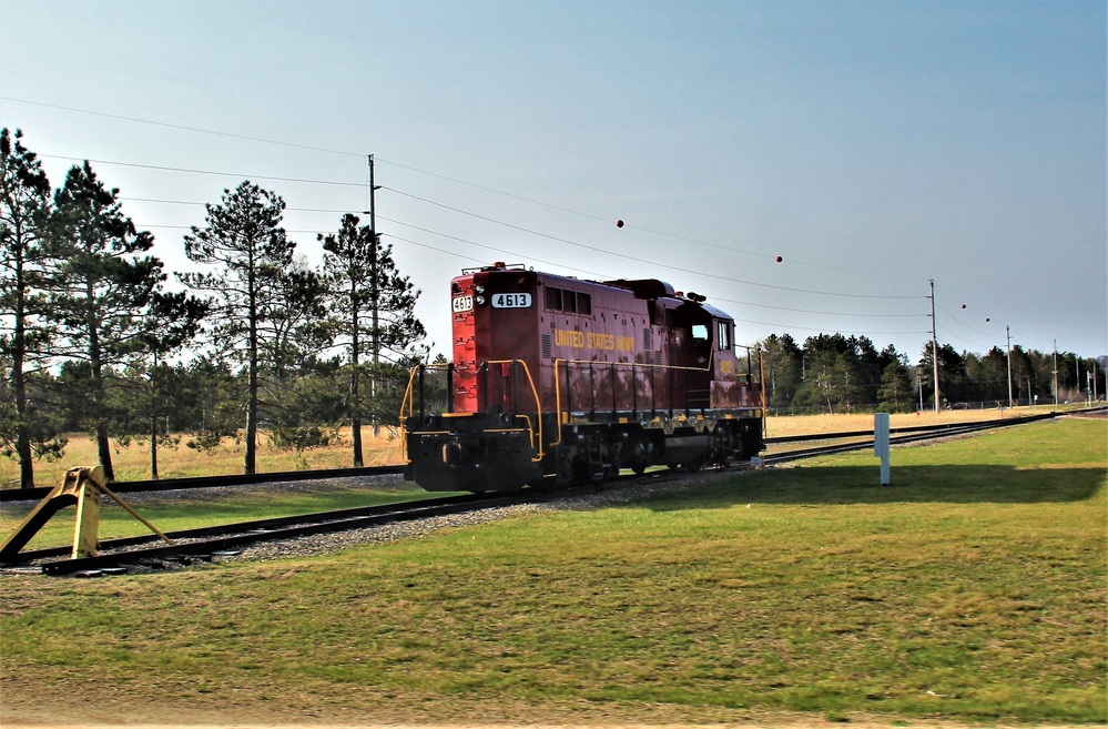 Locomotive at Fort McCoy