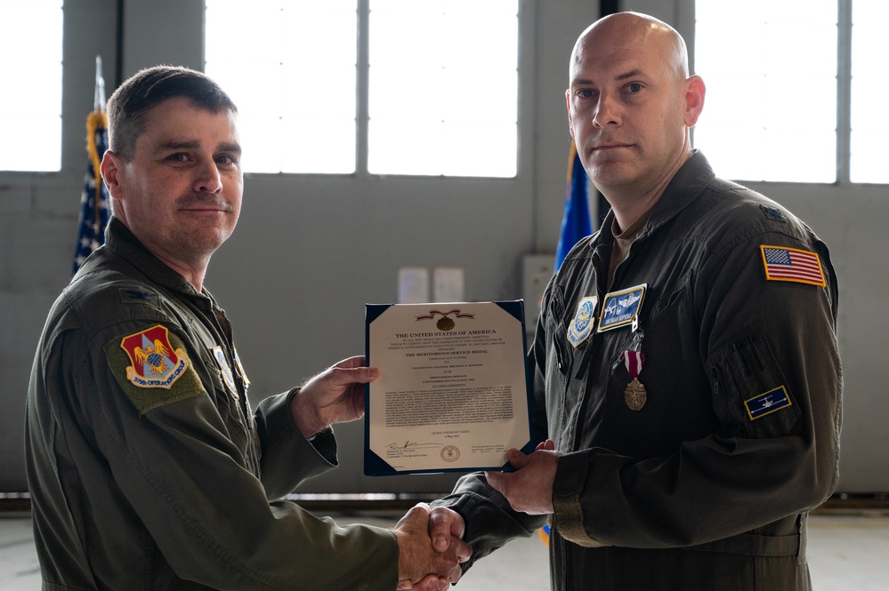 458th Airlift Squadron Change of Command