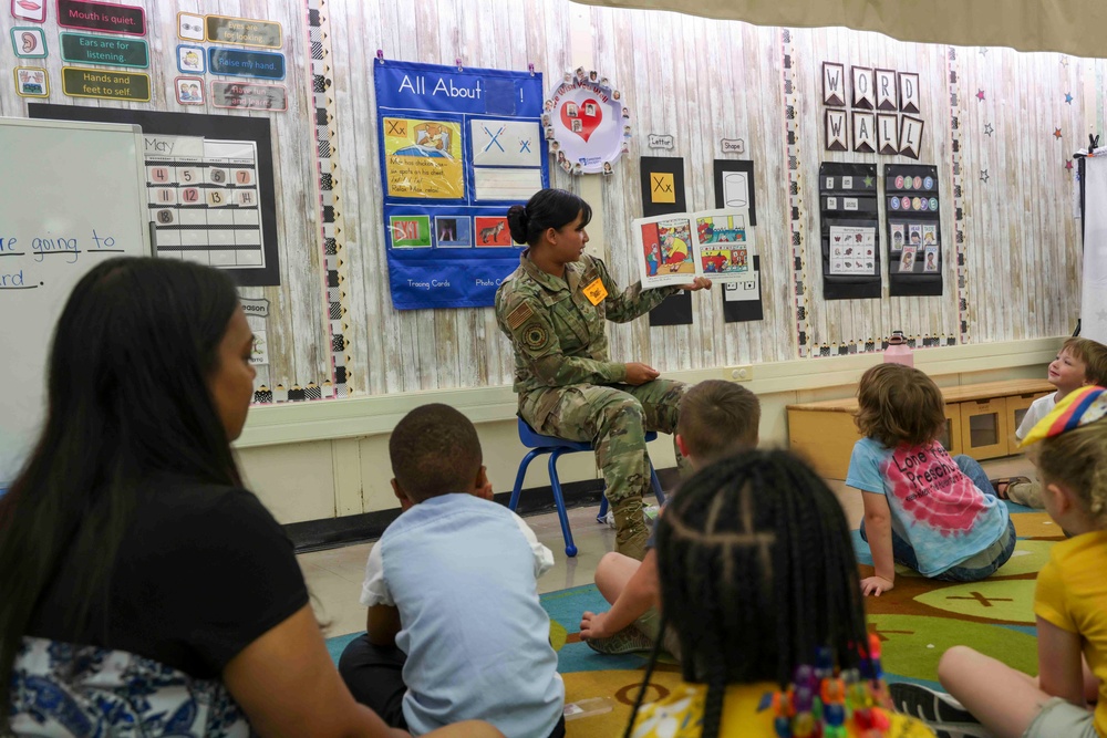 Beale AFB National Police Week 'Defender's Story Time'