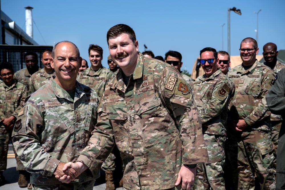 USAFE Commander tours Romanian Air Bases