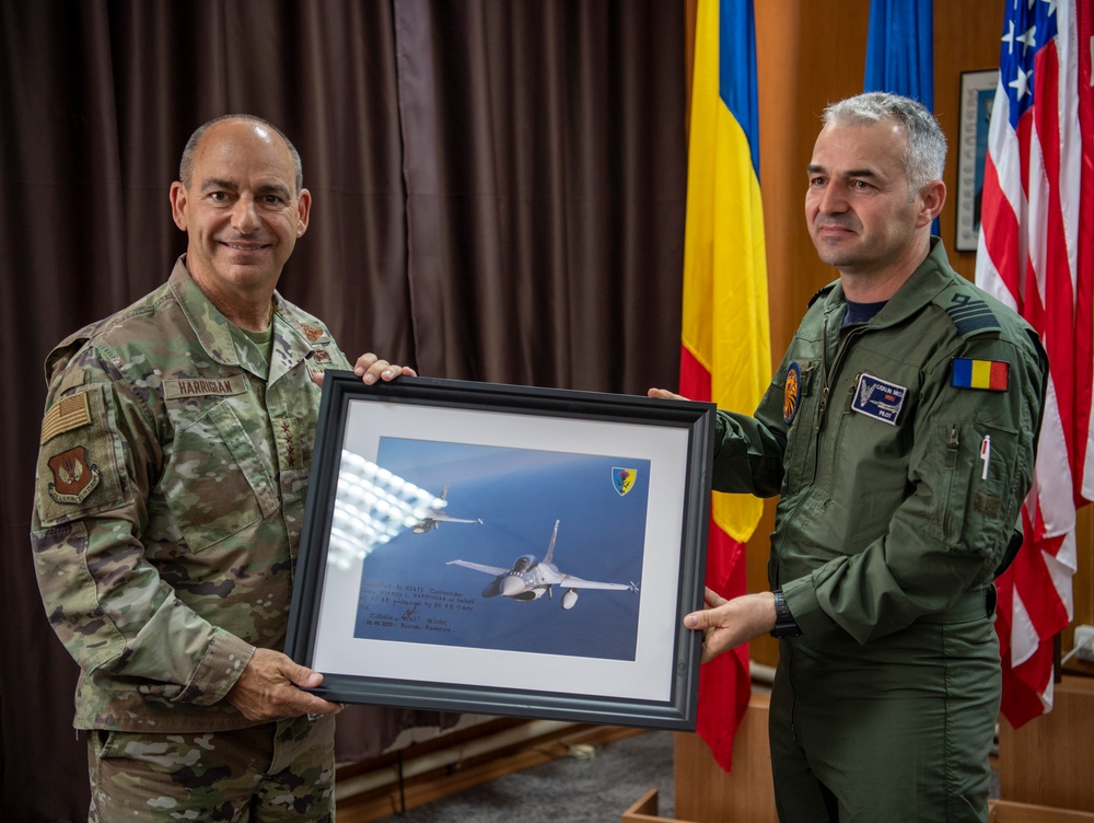 USAFE Commander tours Romanian Air Bases