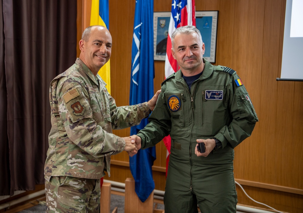 USAFE Commander tours Romanian Air Bases