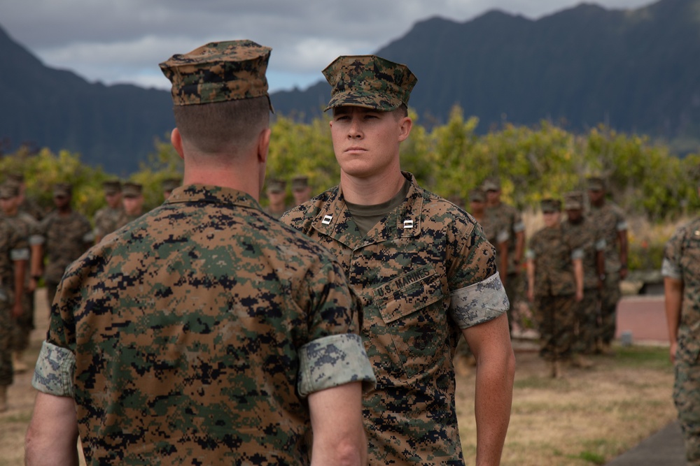 MWCS-18 Bravo Company Change of Command Ceremony