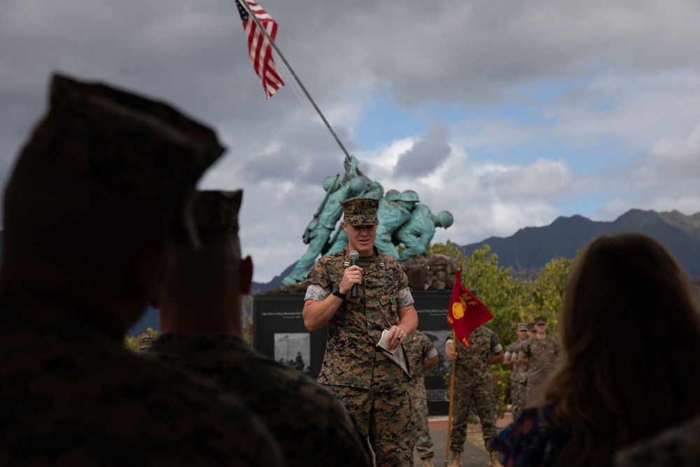 MWCS-18 Bravo Company Change of Command Ceremony