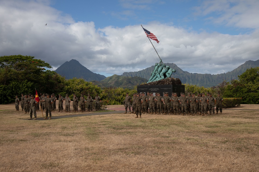 MWCS-18 Bravo Company Change of Command Ceremony