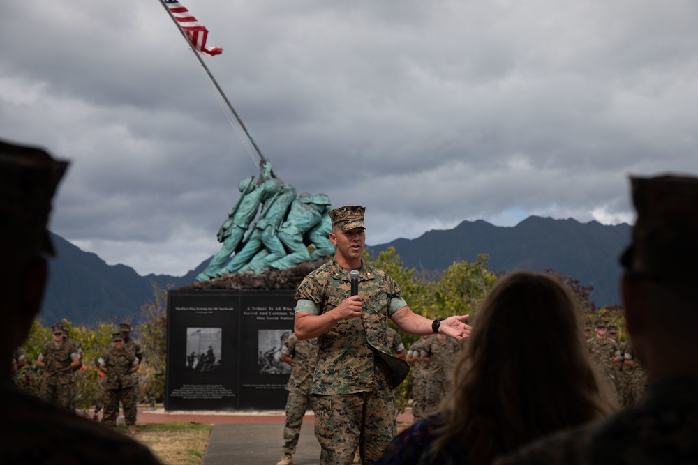 MWCS-18 Bravo Company Change of Command Ceremony