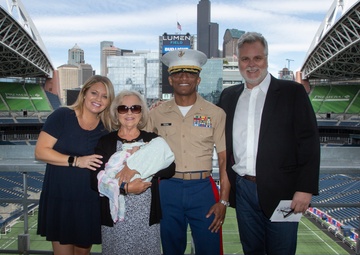 Recruiting Station Seattle Change of Command Ceremony