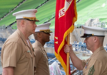 Recruiting Station Seattle Change of Command Ceremony
