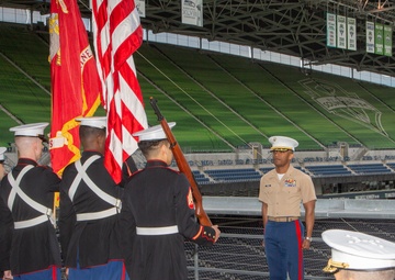 Recruiting Station Seattle Change of Command Ceremony