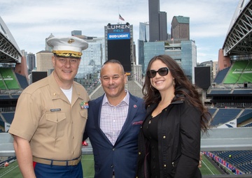 Recruiting Station Seattle Change of Command Ceremony