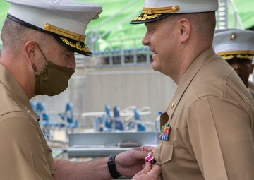 Recruiting Station Seattle Change of Command Ceremony