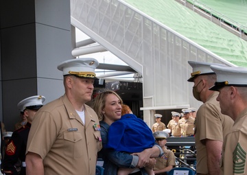 Recruiting Station Seattle Change of Command Ceremony