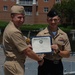 Reenlistment ceremony aboard Battleship Wisconsin