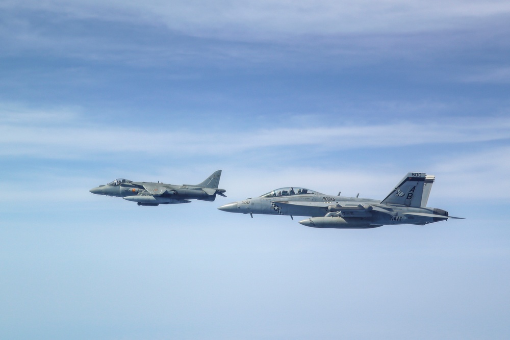 Neptune Shield 22 is the natural evolution of NATO's ability to integrate the high-end maritime warfare capabilities of an Aircraft Carrier Strike Group, an Amphibious Ready Group and a Marine Expeditionary Unit to support the defense of the alliance.