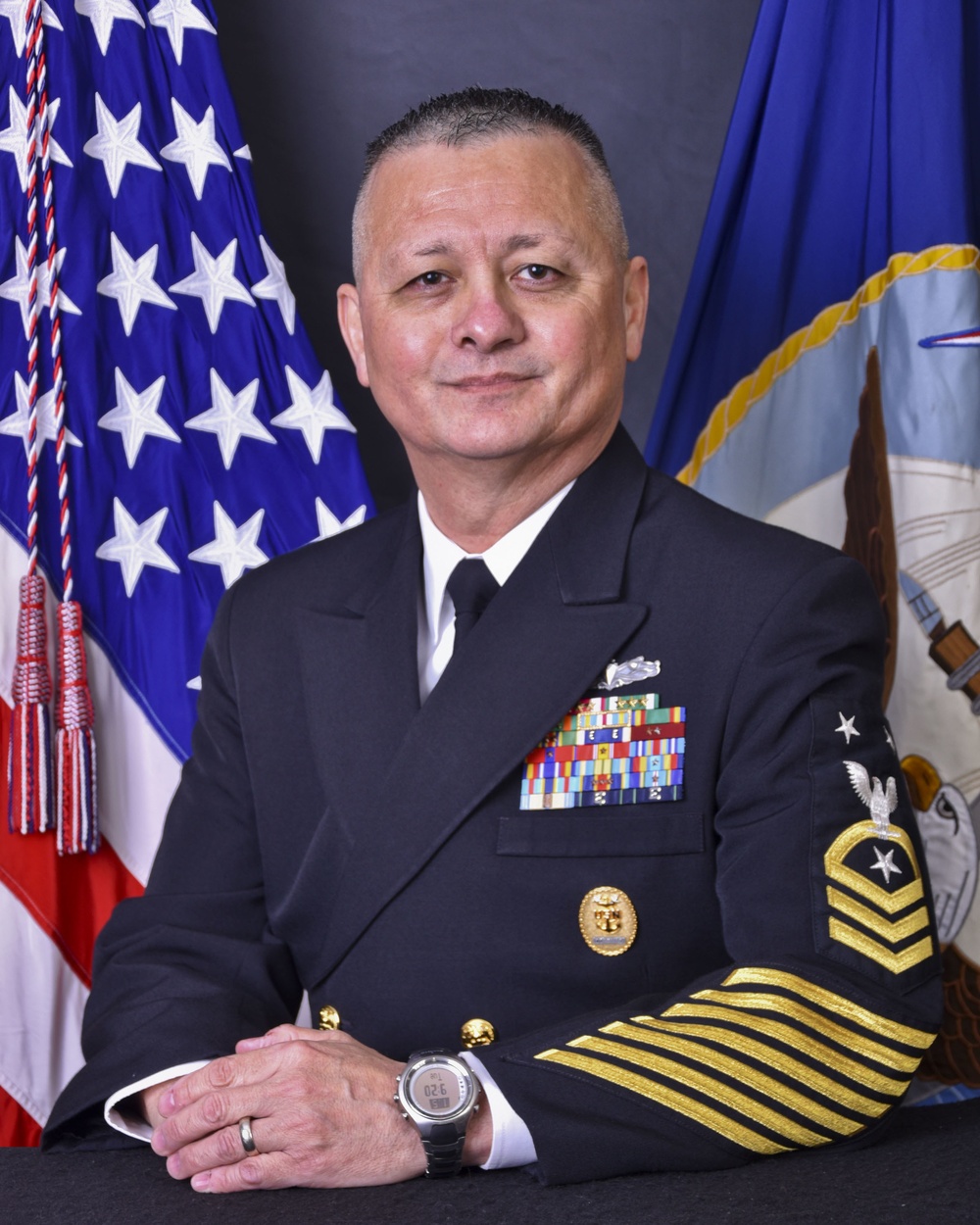 CMDCM(SW) Martin Roberts, NAS JRB Fort Worth Command Master Chief Official Photo