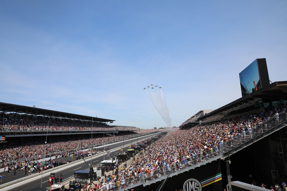 Indiana National Guardsmen support the 2022 Indianapolis 500