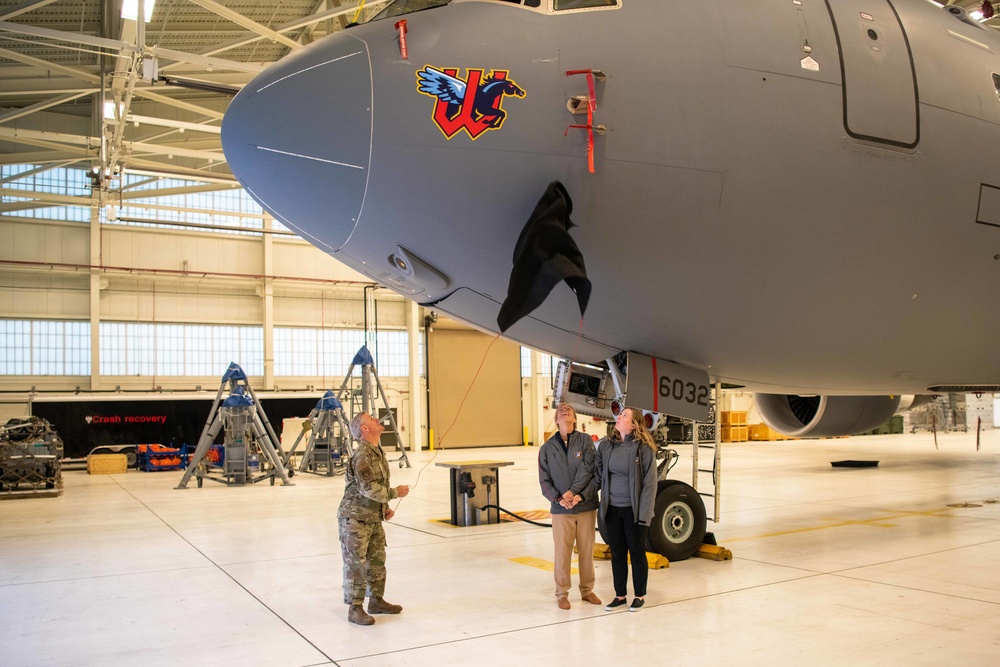 Wichita Wind Surge nose paint ceremony