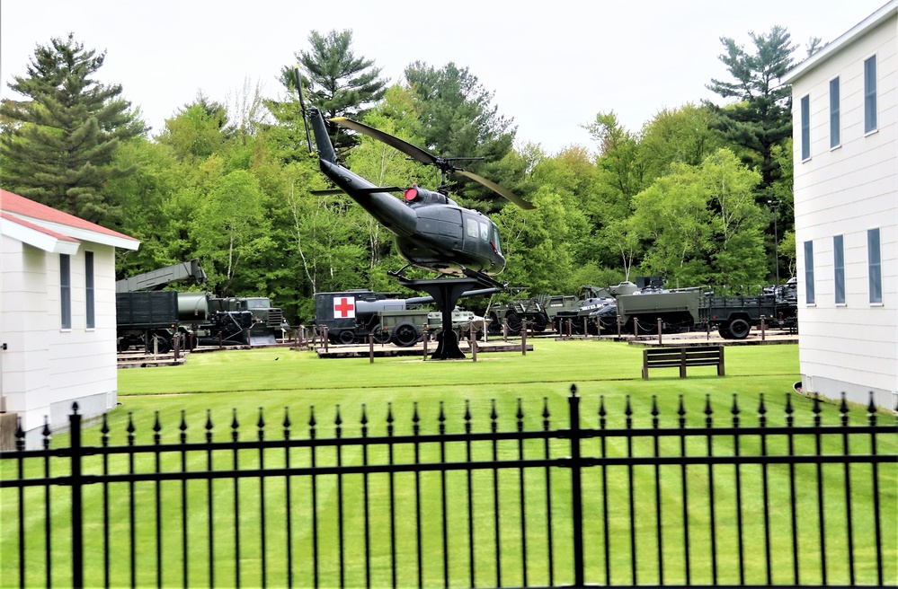 Fort McCoy's Equipment Park in historic Commemorative Area