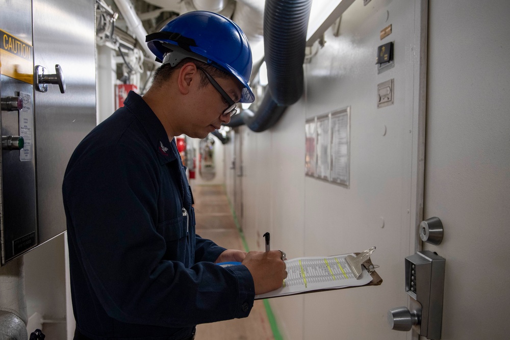 USS America (LHA 6) Daily Operations