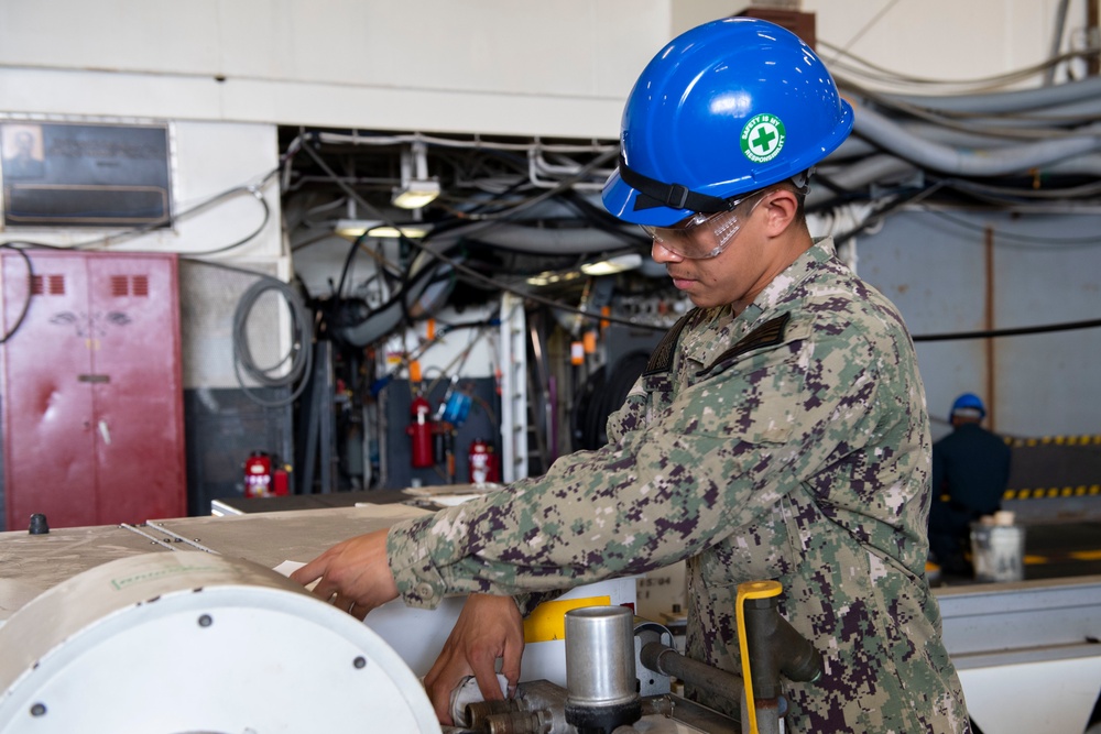 USS America (LHA 6) Daily Operations