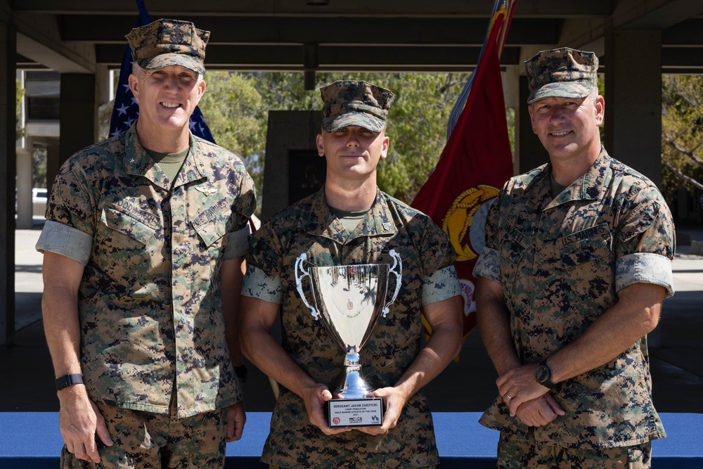 Sgt. Jacob Zarzycki named Camp Pendleton Male Marine Athlete of the Year