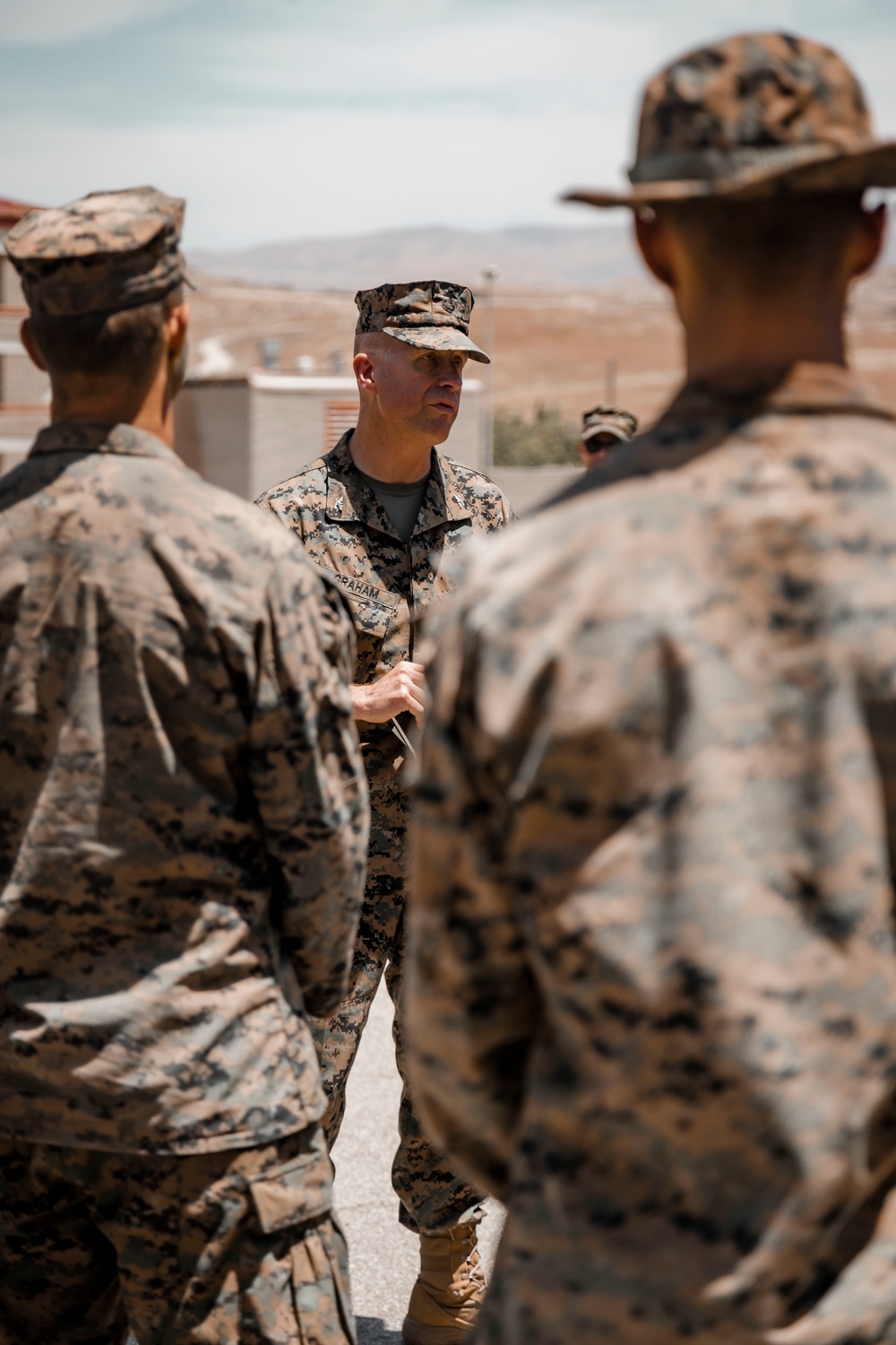 1st Marines compete in regimental squad competition