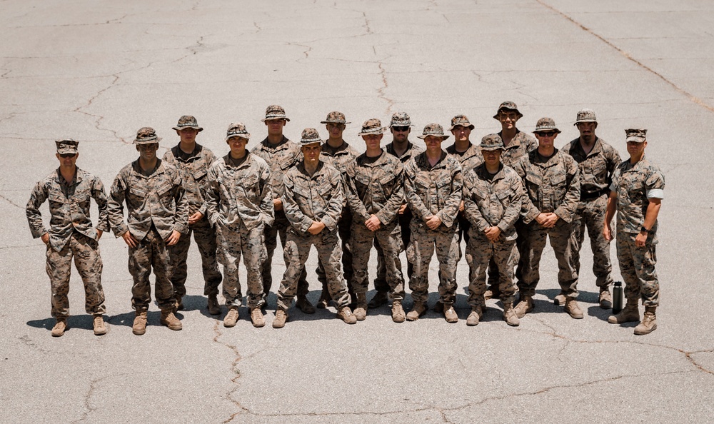 1st Marines compete in regimental squad competition