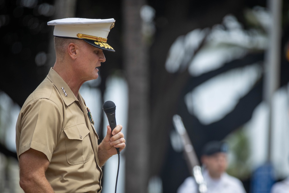 MARFORPAC Commander attends 34th annual Memorial Day Observance Ceremony