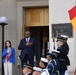 Armed Forces Full Honor Cordon in honor of the Spanish Defense Minister