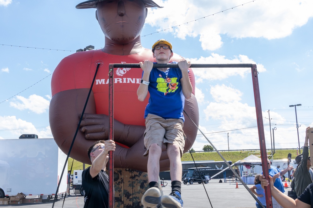 U.S. Marines attend 2022 Coca-Cola 600