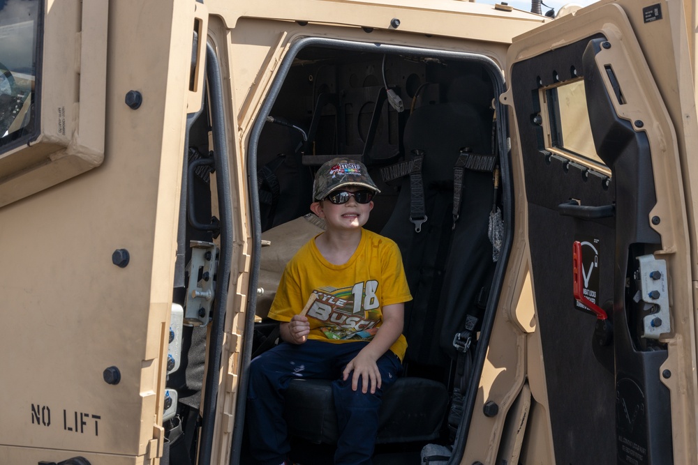U.S. Marines attend 2022 Coca-Cola 600
