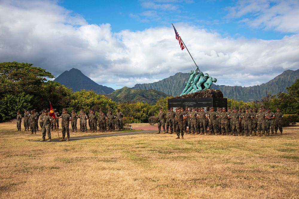 MWCS-18 Bravo Company Change of Command Ceremony