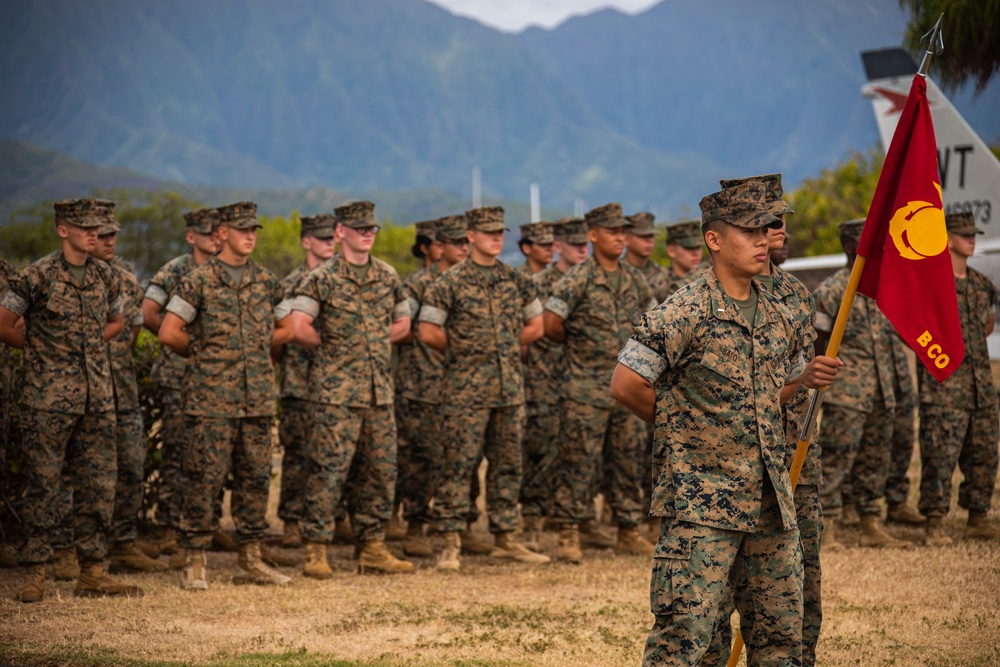 MWCS-18 Bravo Company Change of Command Ceremony