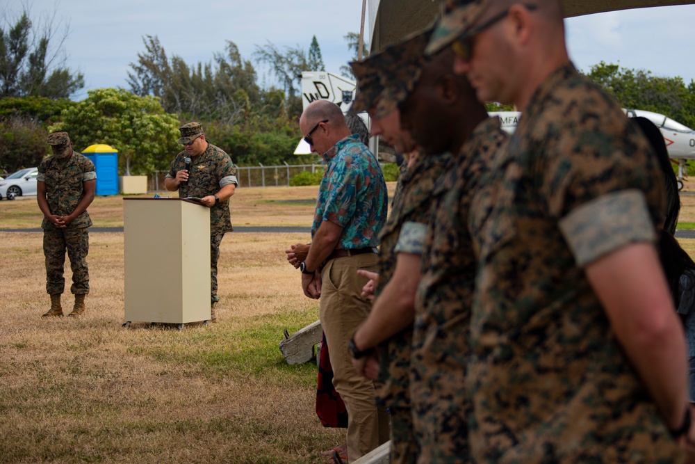 MWCS-18 Bravo Company Change of Command Ceremony