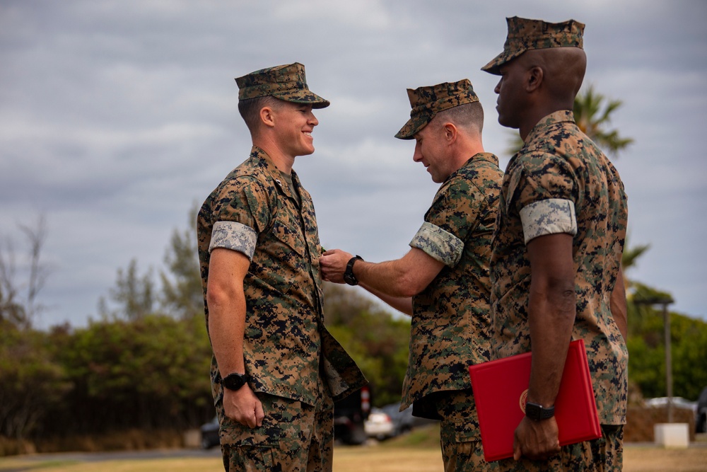 MWCS-18 Bravo Company Change of Command Ceremony