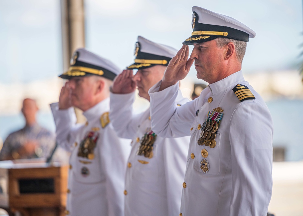 Defense Logistics Agency Indo-Pacific change of command ceremony