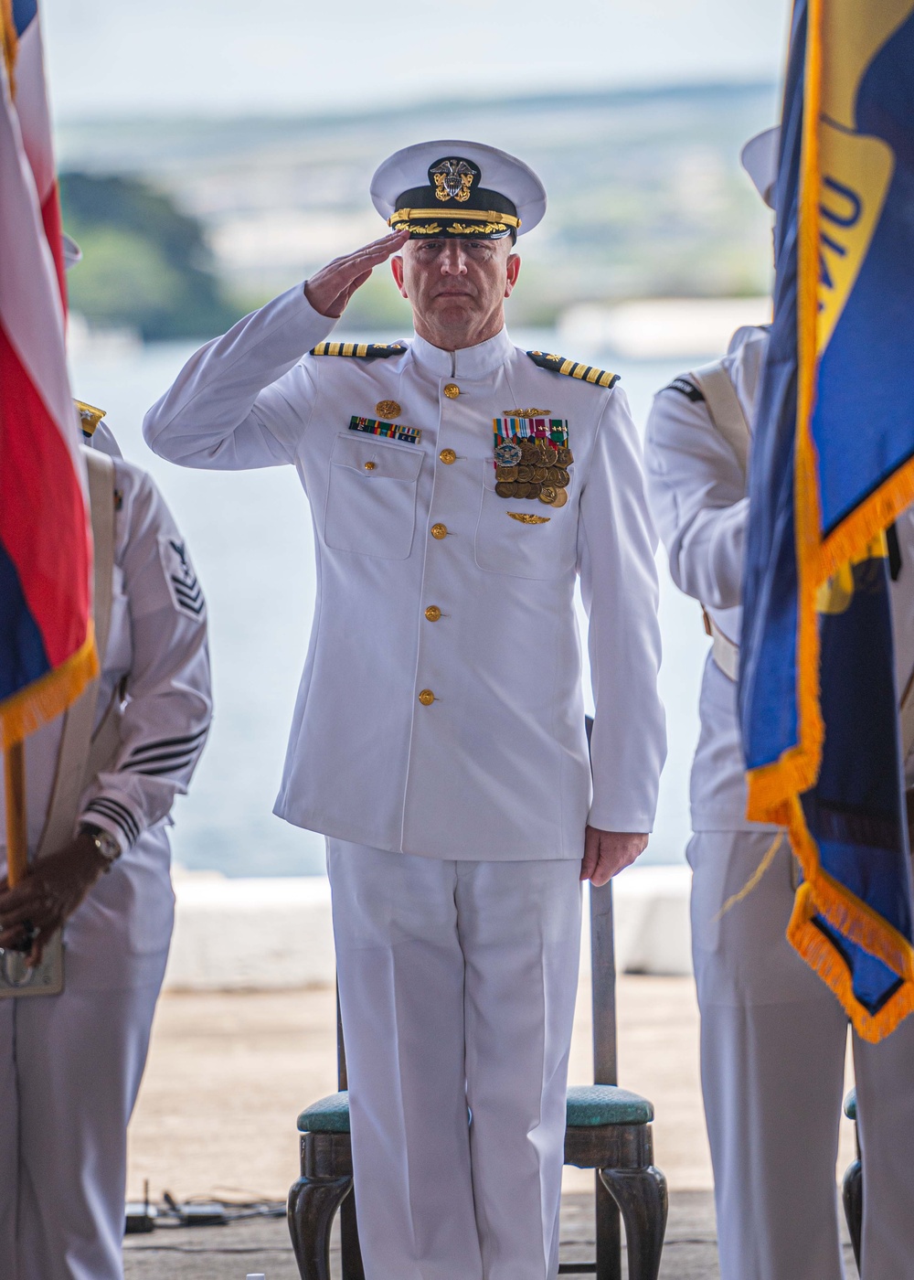 Defense Logistics Agency Indo-Pacific change of command ceremony