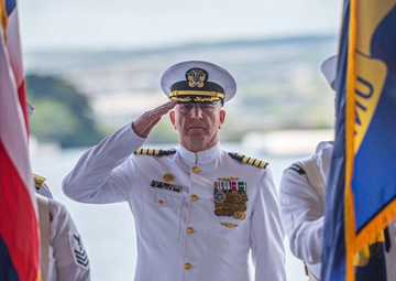 Defense Logistics Agency Indo-Pacific change of command ceremony