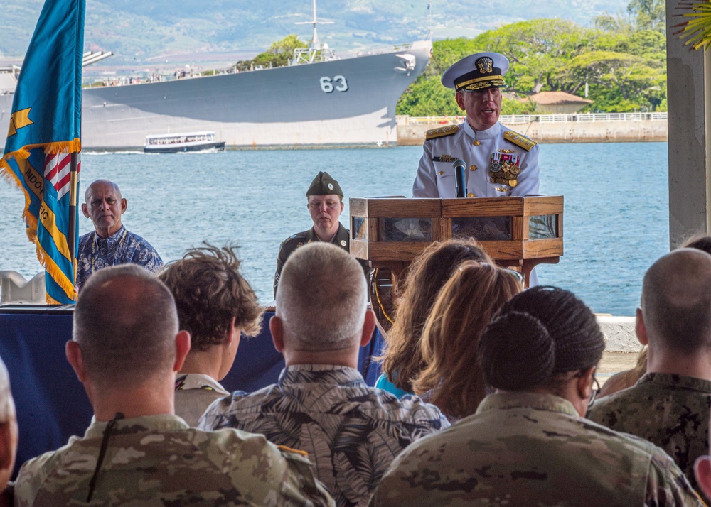 Defense Logistics Agency Indo-Pacific change of command ceremony