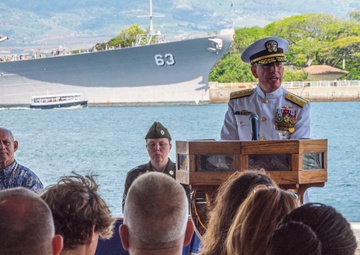 Defense Logistics Agency Indo-Pacific change of command ceremony