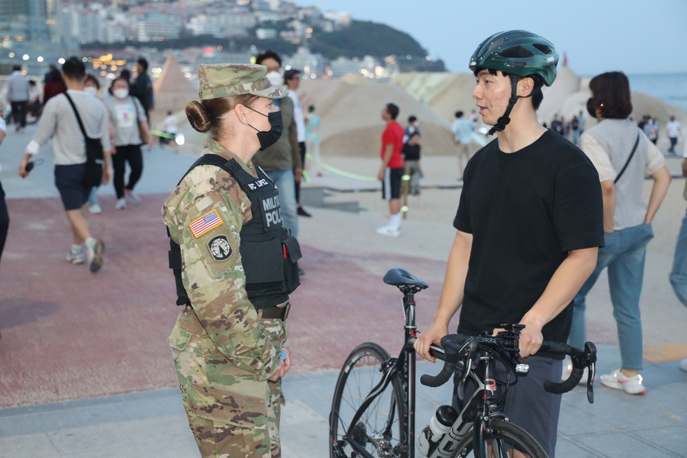 Presence Patrol reinforces Army values in Busan