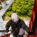 Don't Look Down: Air Traffic Control communication technician Marines maintain radio tower