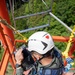 Don't Look Down: Air Traffic Control communication technician Marines maintain radio tower